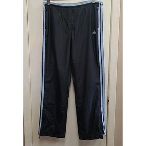 Adidas Ankle Zip Flare, Mesh Lining Windbreaker Track Pants Men Size M